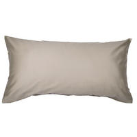 KOPFKISSENBEZUG Giacomo 40/80 cm  - Taupe, Basics, Textil (40/80cm) - Janine