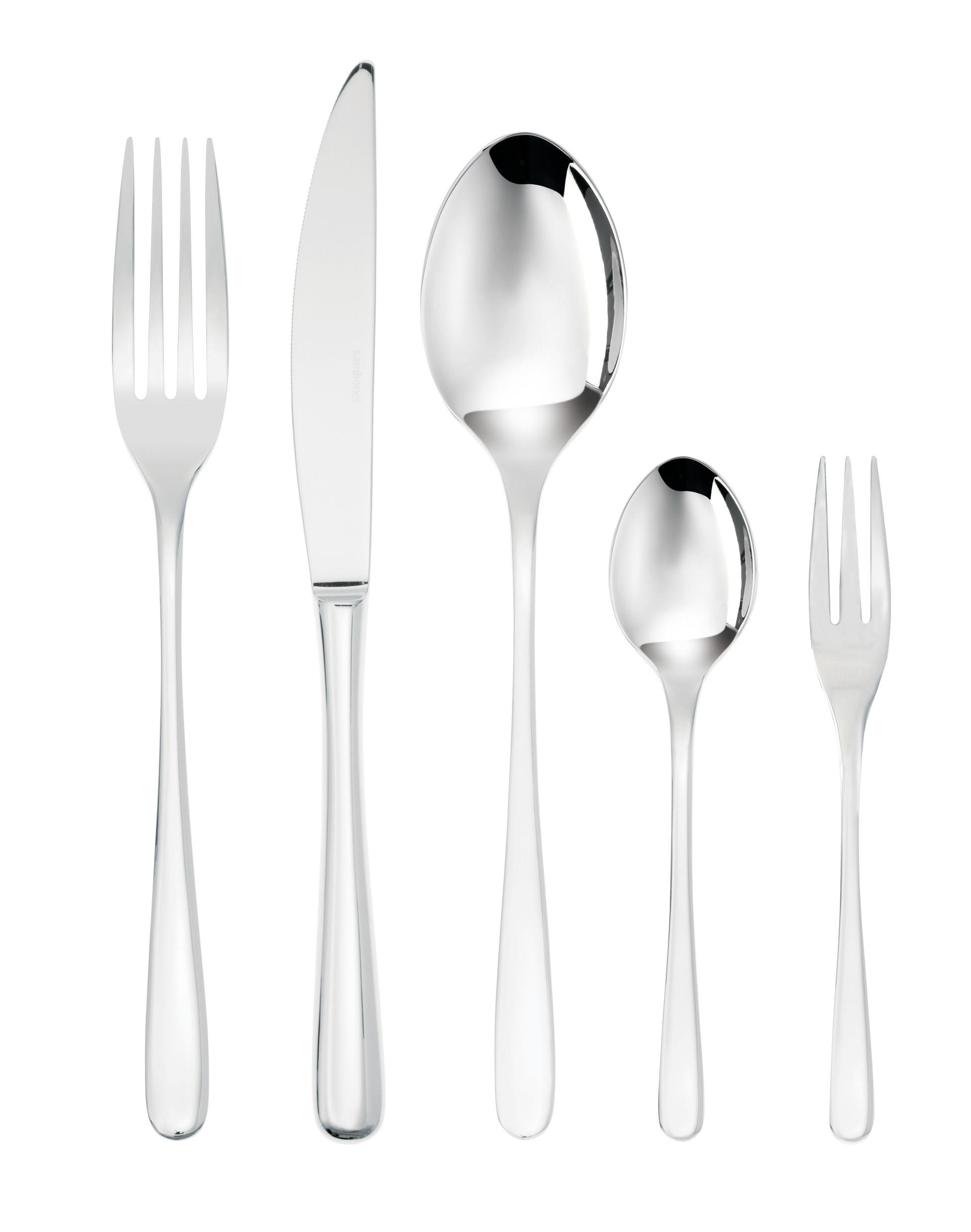 SAMBONET Besteckset 60-teilig Edelstahl  - Basics, Metall - Sambonet