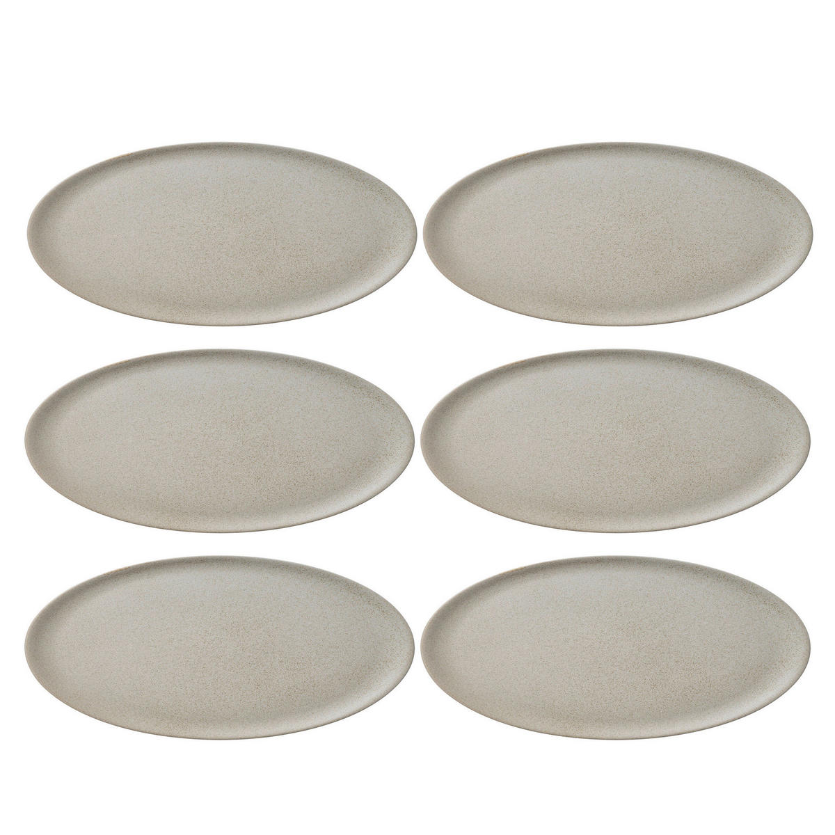 SPEISETELLERSET Beige 28 cm RAW  - Beige, Basics, Keramik (28cm) - Aida