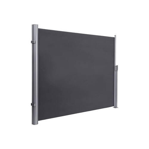 MARKISE - Anthrazit/Alufarben, Basics, Textil/Metall (350/160cm) - Modante