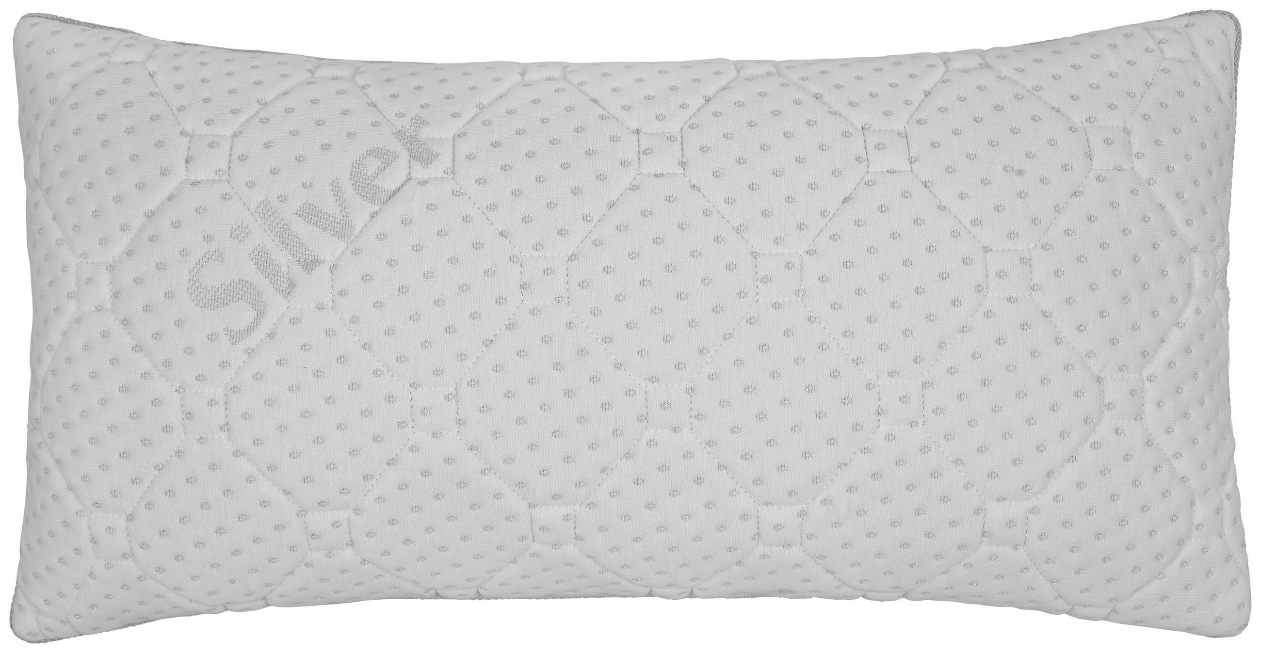 KOPFPOLSTER   - Weiß, Design, Textil (80/15/40cm) - Carryhome