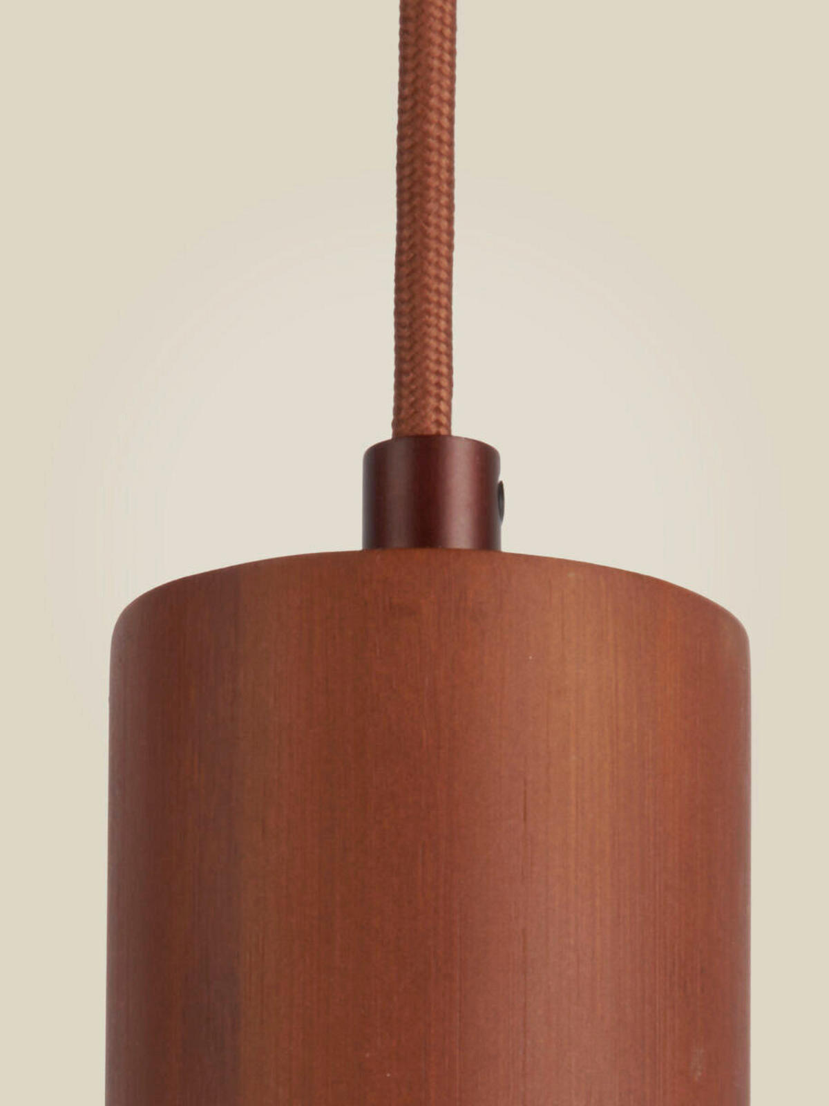 HÄNGELEUCHTE 12/12/270 cm  - Braun, Trend, Holz (12/12/270cm) - Good & Mojo