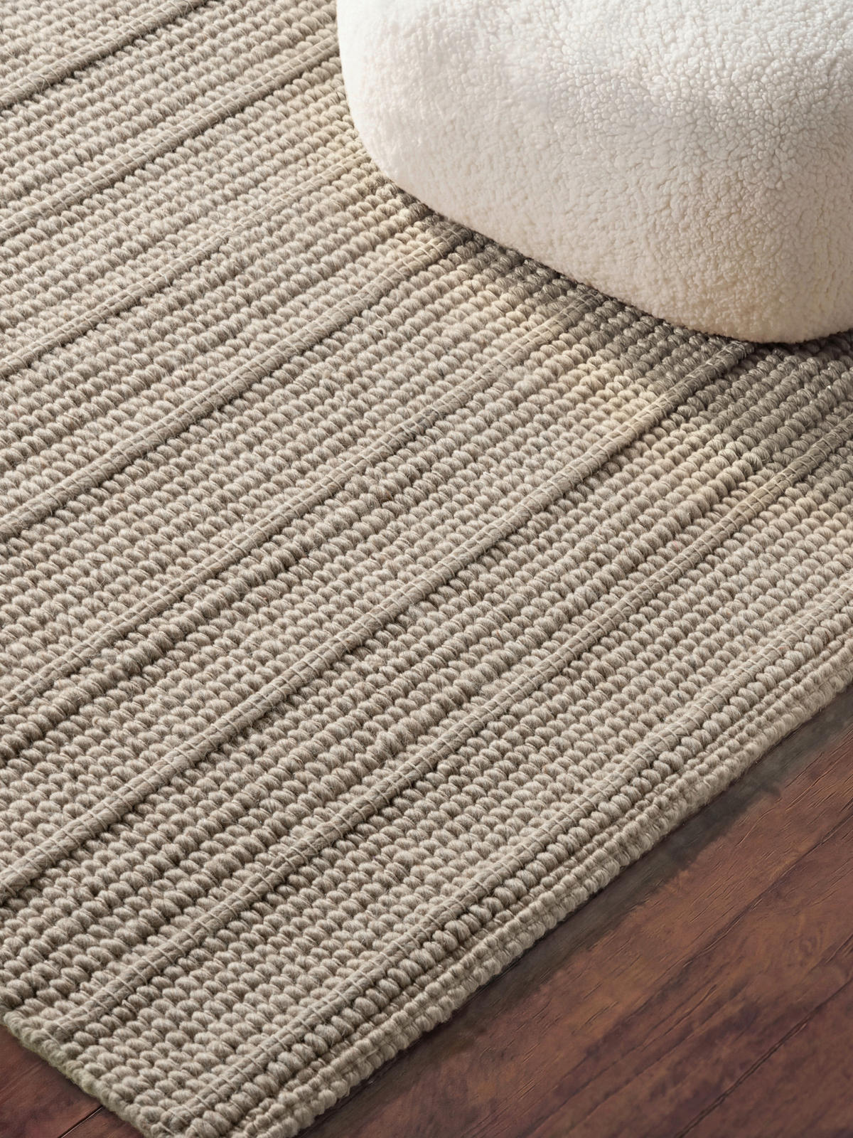 WOLLTEPPICH 80/150 cm Camden Creme rechteckig  - Creme, Basics, Textil (80/150cm) - Ted Baker