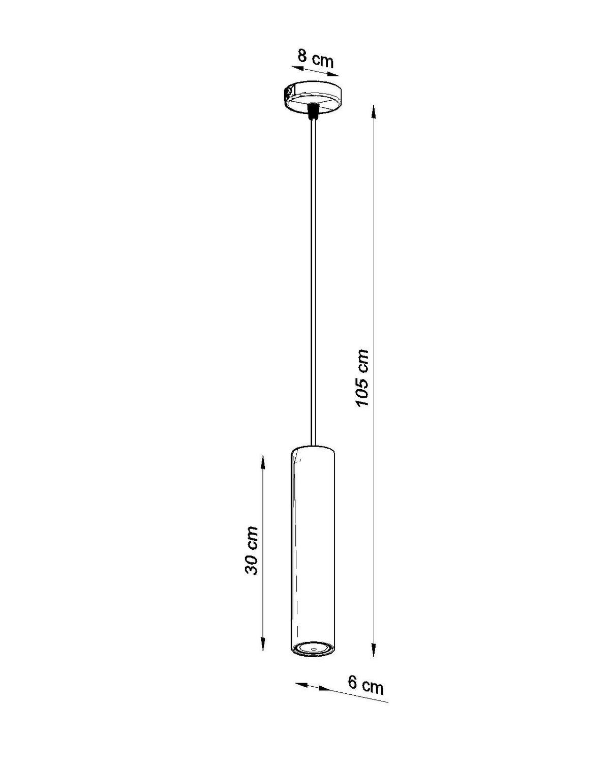 HÄNGELEUCHTE Luvo 8/8/105 cm  - Grau, Design, Stein (8/8/105cm)