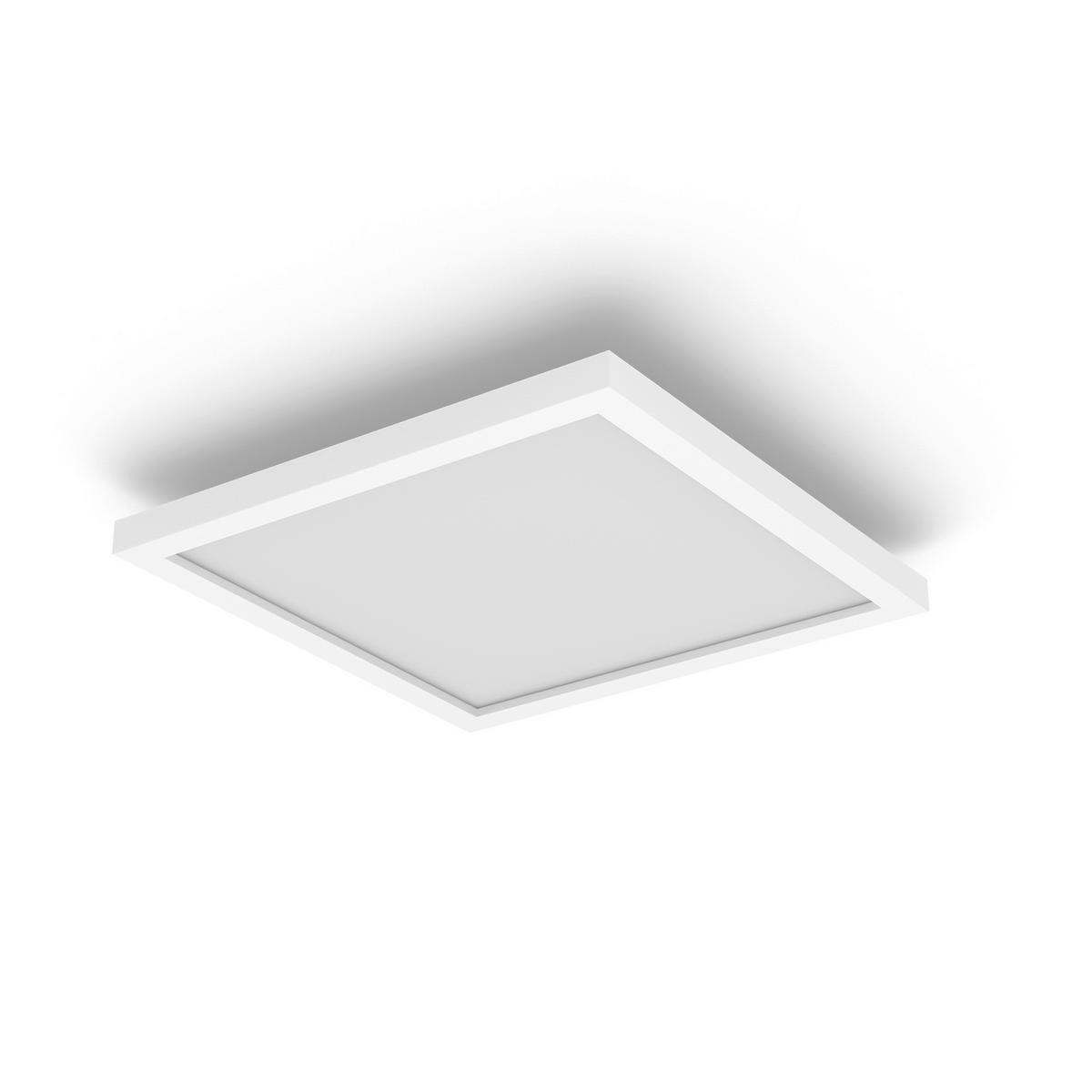 LED-DECKENLEUCHTE WACA Surimu 30/4,8/30 cm   - Weiß, Basics, Metall (30/4,8/30cm) - Philips HUE