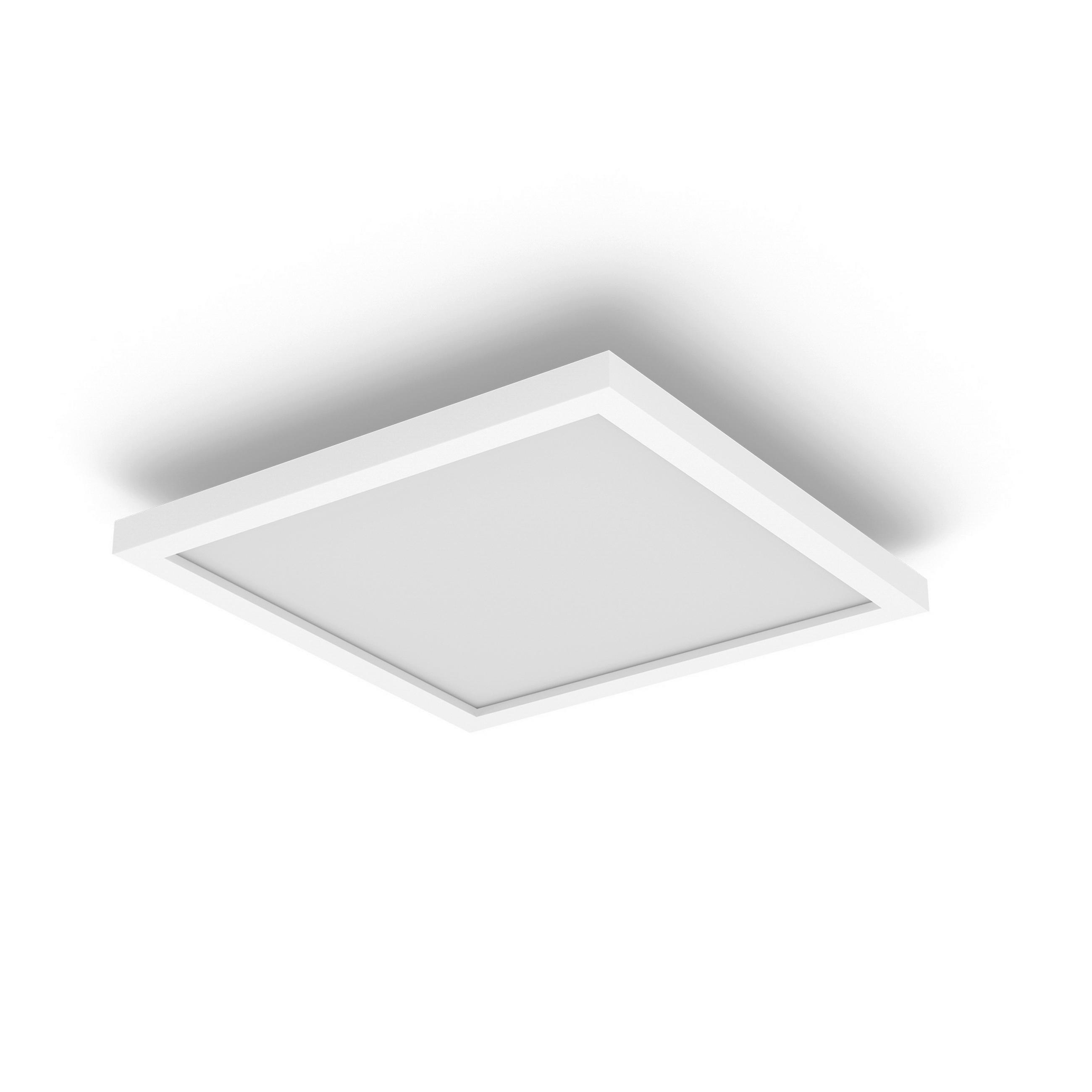 Philips HUE Led-Deckenleuchte Waca Surimu Weiß 30x4.8x30 cm