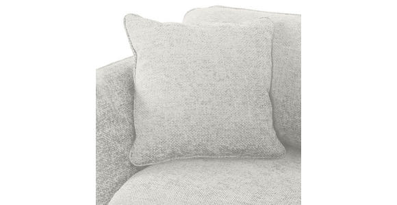 BIGSOFA Chenille Beige - Beige/Schwarz, KONVENTIONELL, Textil/Metall (215/70/98cm) - Carryhome