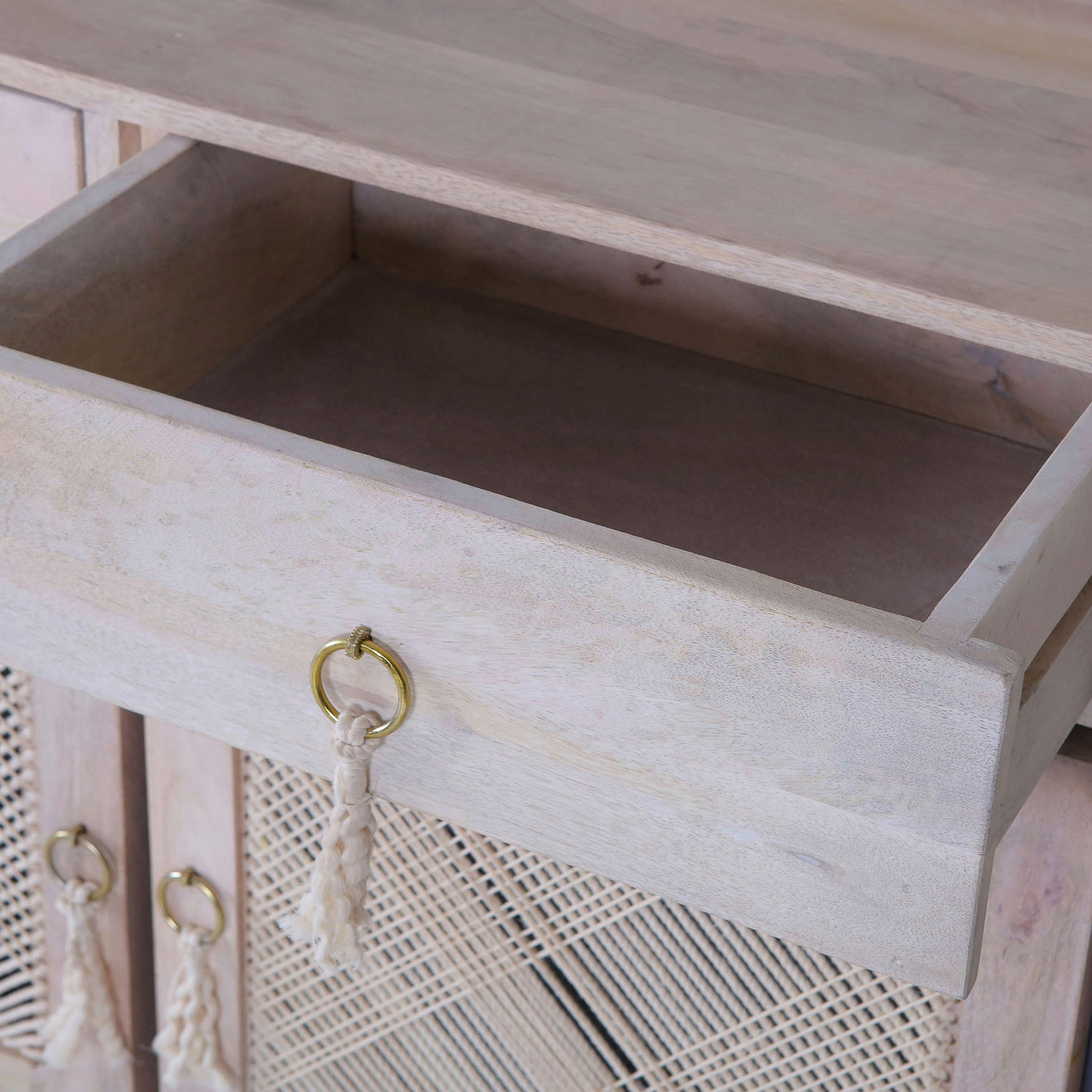 SIDEBOARD 150/80/45 cm in Naturfarben - Anthrazit/Naturfarben, Design, Holz/Holzwerkstoff (150/80/45cm)