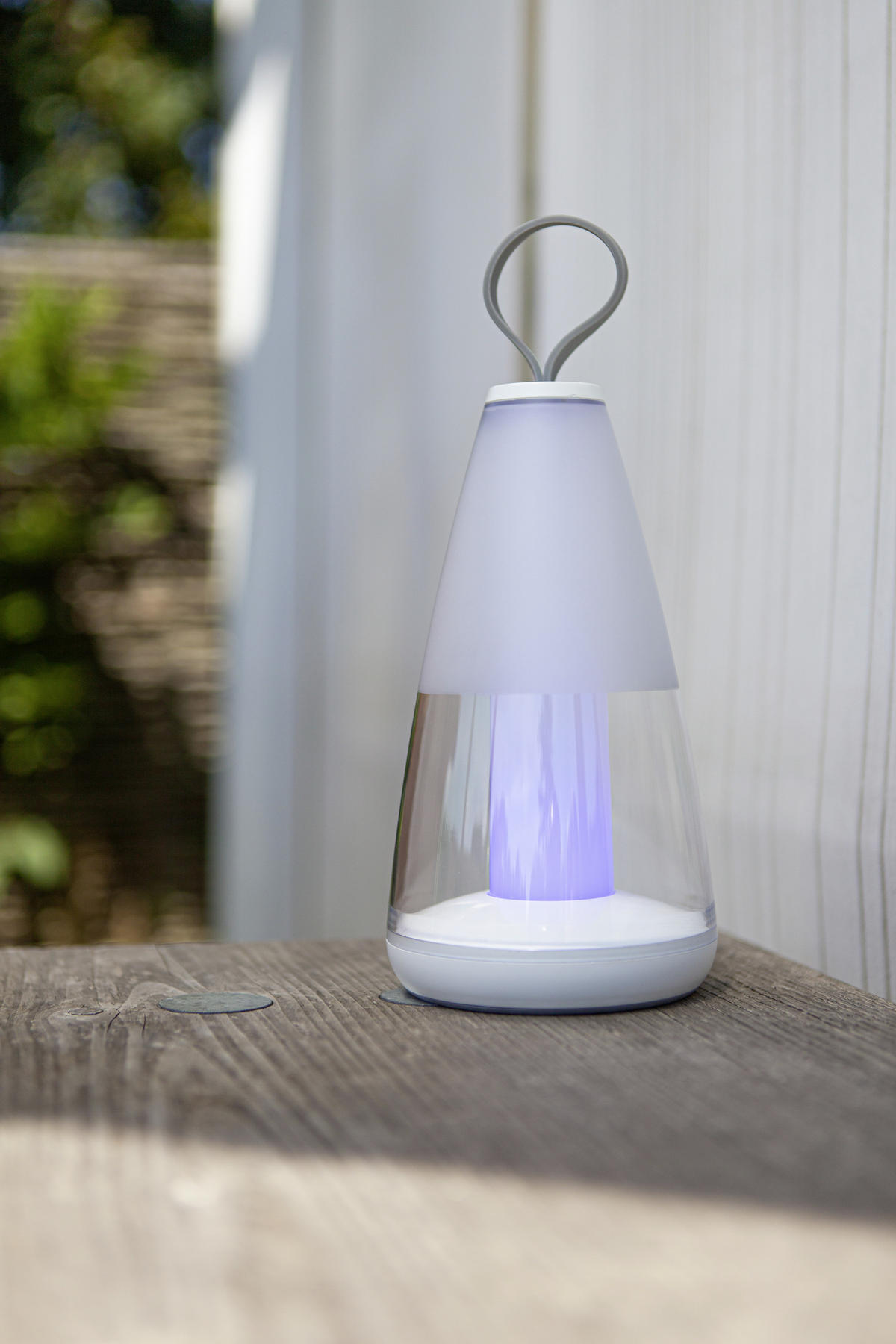 LED-AUßENLEUCHTE Pepper 12/29 cm   - Weiß, Design, Kunststoff (12/29cm)