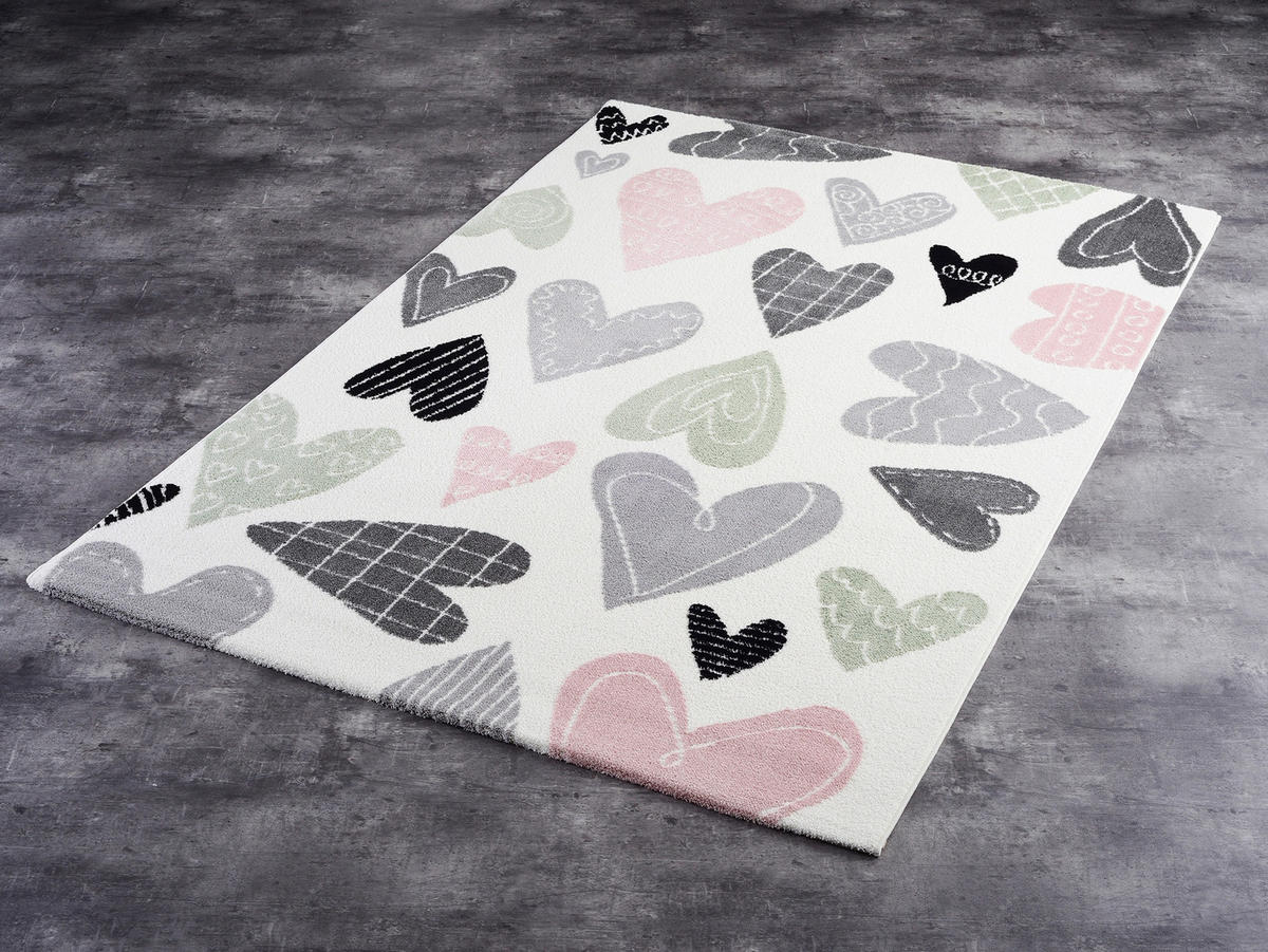 KINDERTEPPICH 65/130 cm  - Multicolor, Design, Textil (65/130cm) - Ben'n'jen