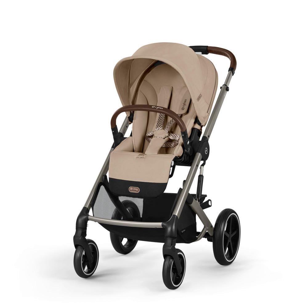 KINDERWAGEN  Balios S Lux  Almond Beige  - Taupe/Beige, Basics, Metall (91/60/110cm) - cybex GOLD