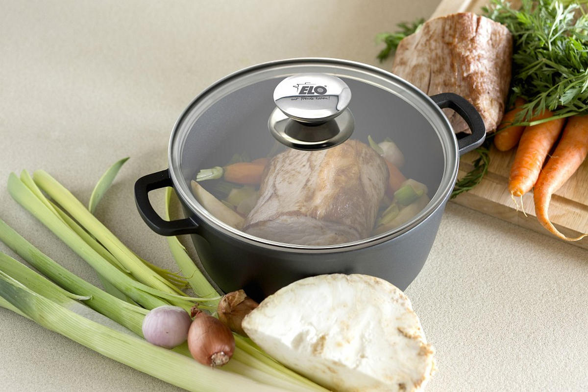 TOPFDECKEL  28 cm  - Basics, Glas (28cm) - ELO