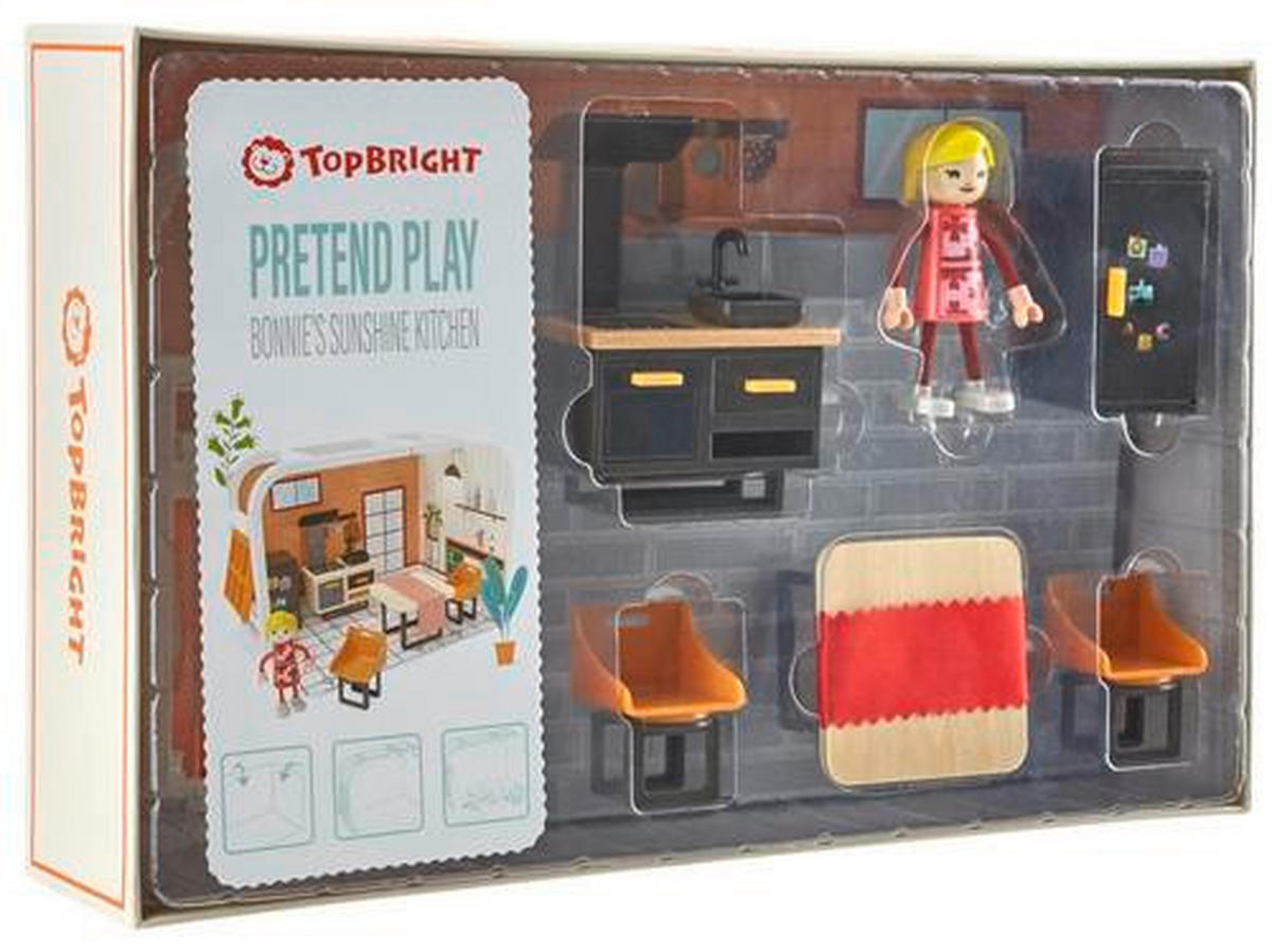 DOCKHUS - multicolor, Basics, trä/plast (25/18/18cm) - My Baby Lou