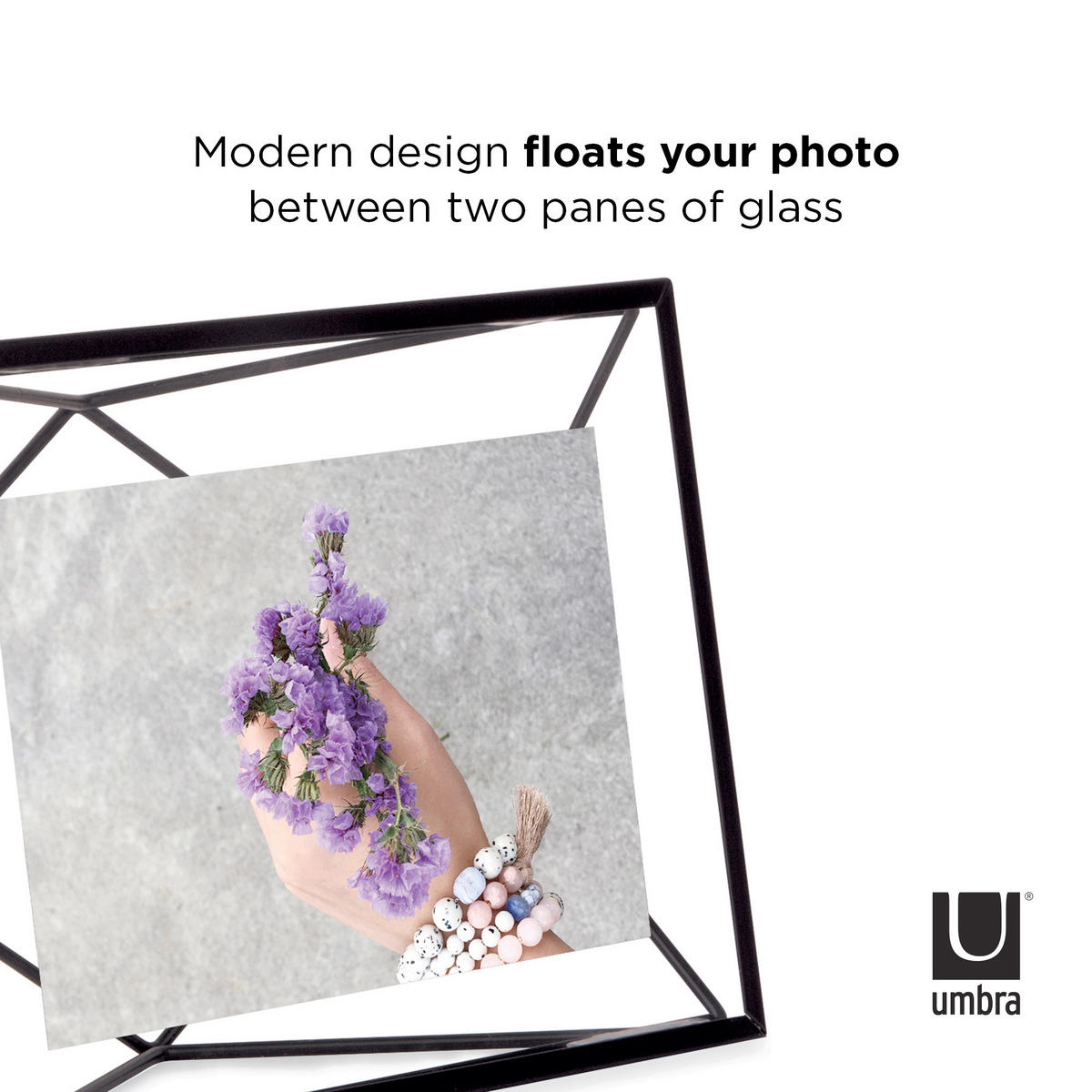 RAM ZA FOTOGRAFIJE      15/7/20 cm    - crna, Osnovno, staklo/metal (15/7/20cm) - Umbra