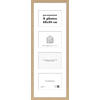 BILDERRAHMEN in Eichefarben  - Eichefarben, Basics, Holzwerkstoff (28,1/74,2/2,5cm)