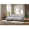 ECKSOFA PORTO Beige  - Beige/Schwarz, Design, Textil (154/270cm) - MID.YOU