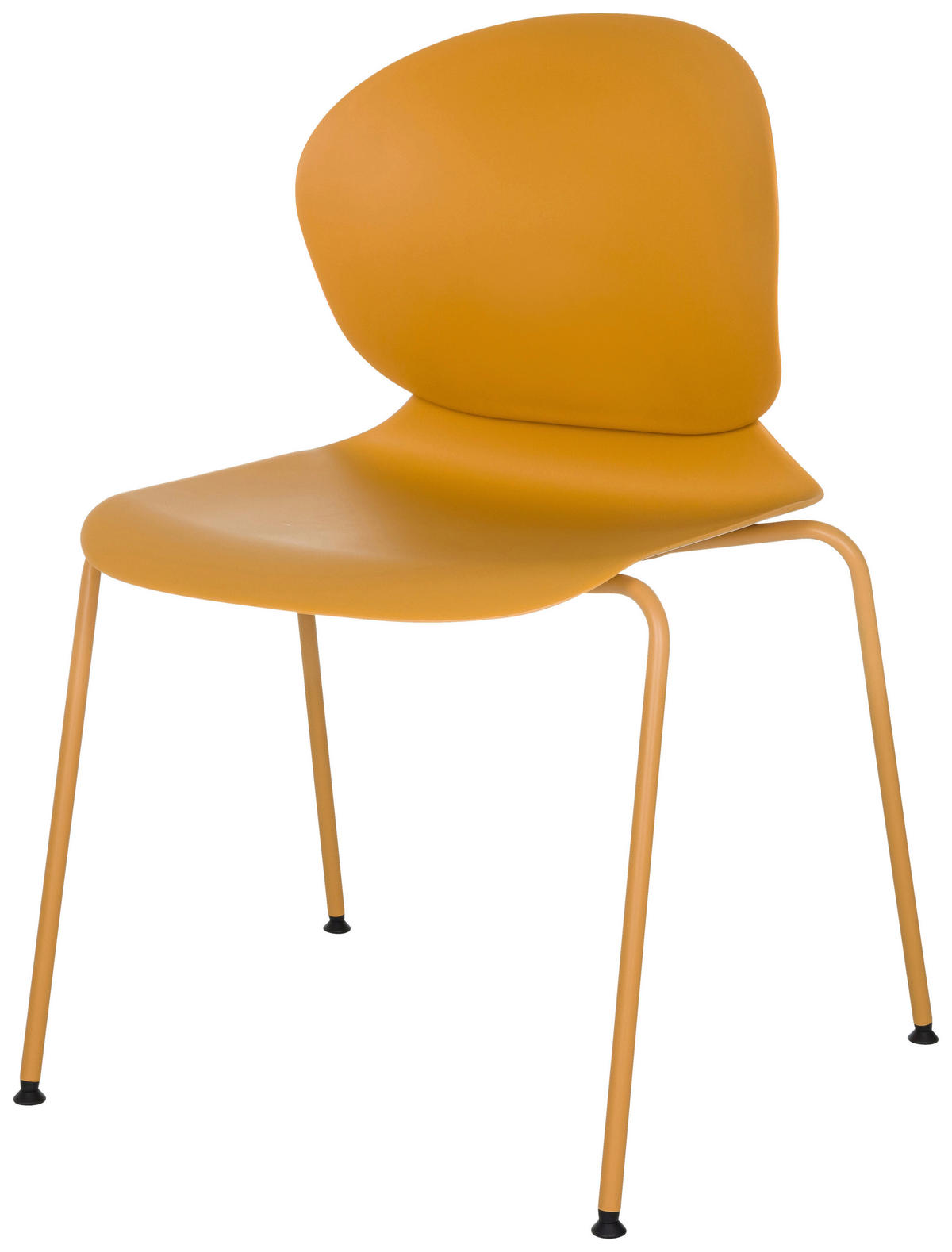 KONFERENČNÍ ŽIDLE - žlutá, Moderní, kov/plast (56/80/54cm) - MID.YOU