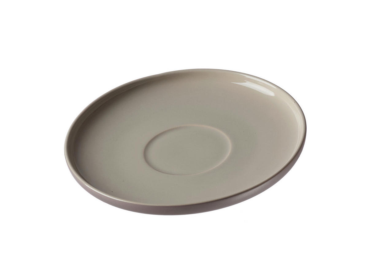 UNTERTASSE Jasper 15 cm  - Taupe/Weiß, Design, Keramik (15cm) - Ritzenhoff Breker