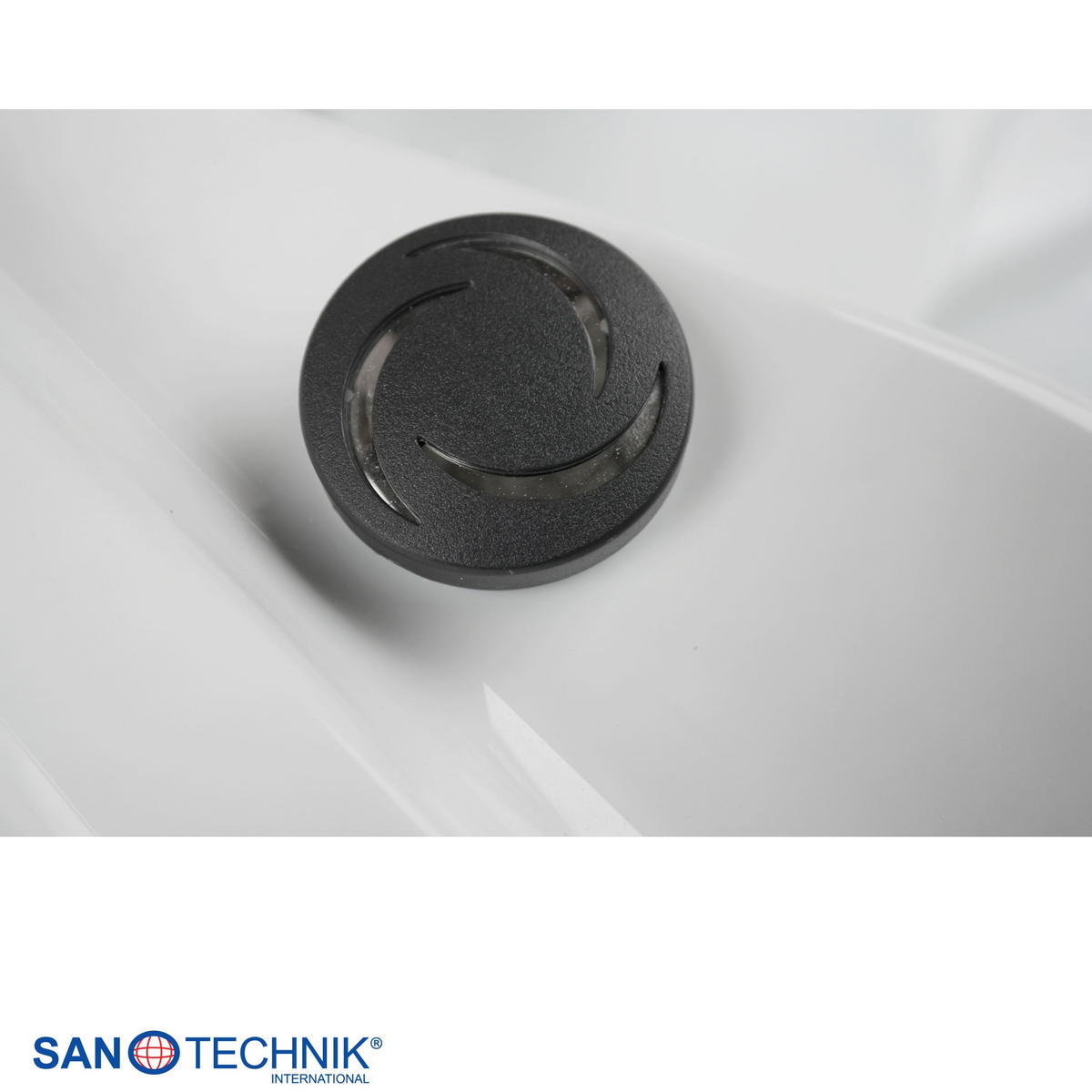WHIRLPOOL Parma 180/160/76 cm  - Grauweiß, KONVENTIONELL, Kunststoff (180/160/76cm) - Sanotechnik