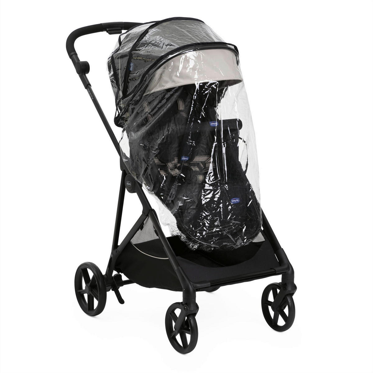 BUGGY SEETY  - Schwarz, Basics, Textil/Metall (55/73/99-110cm) - Chicco