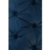 RÉCAMIERE Dunkelblau Velours  - Schwarz/Dunkelblau, Design, Holz/Textil (216/91/103cm) - MID.YOU