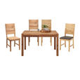 ESSTISCH in Holz 120/80/75 cm  - Eichefarben, KONVENTIONELL, Holz (120/80/75cm) - Carryhome