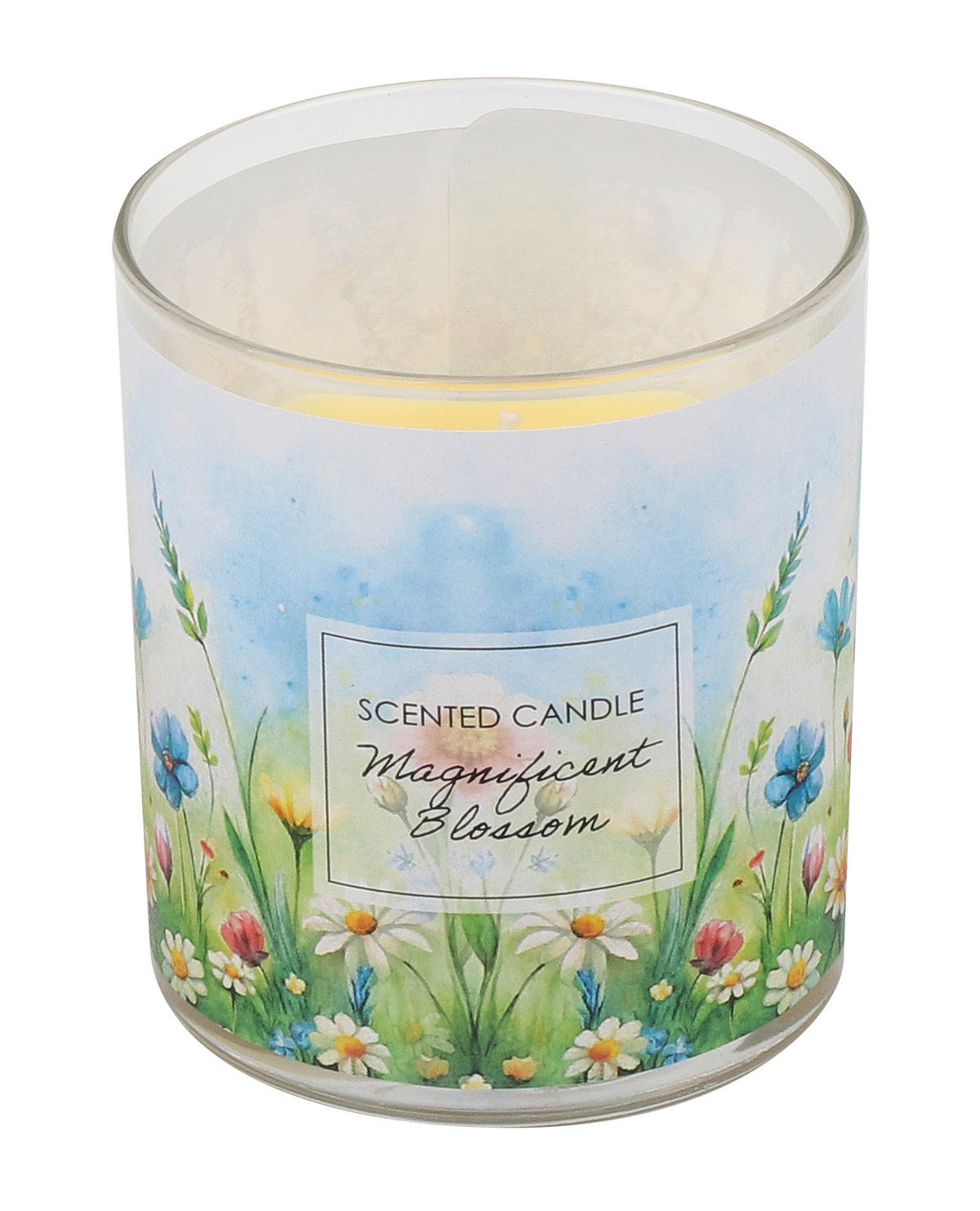 DUFTKERZE  - Hellgelb, LIFESTYLE, Paraffin (8,0/9,2cm) - Steinhart