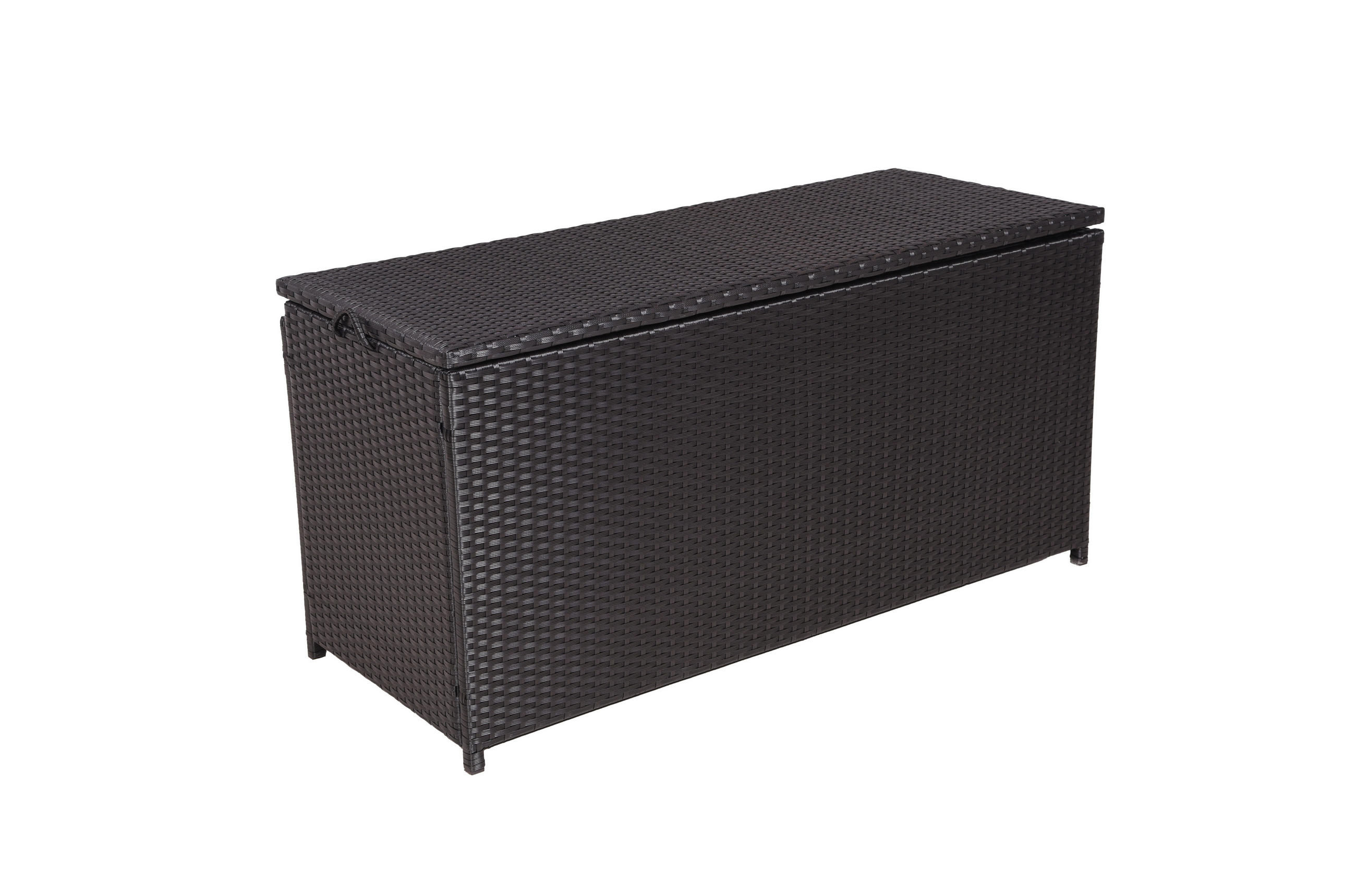 KISSENBOX 50/60/120 cm  - Schwarz, Basics, Kunststoff/Metall (50/60/120cm) - Gardenson