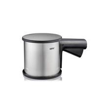 PUDERZUCKERSTREUER - Edelstahlfarben/Schwarz, KONVENTIONELL, Kunststoff/Metall (10,5/10/20,5cm) - Gefu