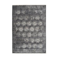 FLATVÄVD MATTA 80/150 cm  - antracit, Basics, textil (80/150cm) - Kayoom