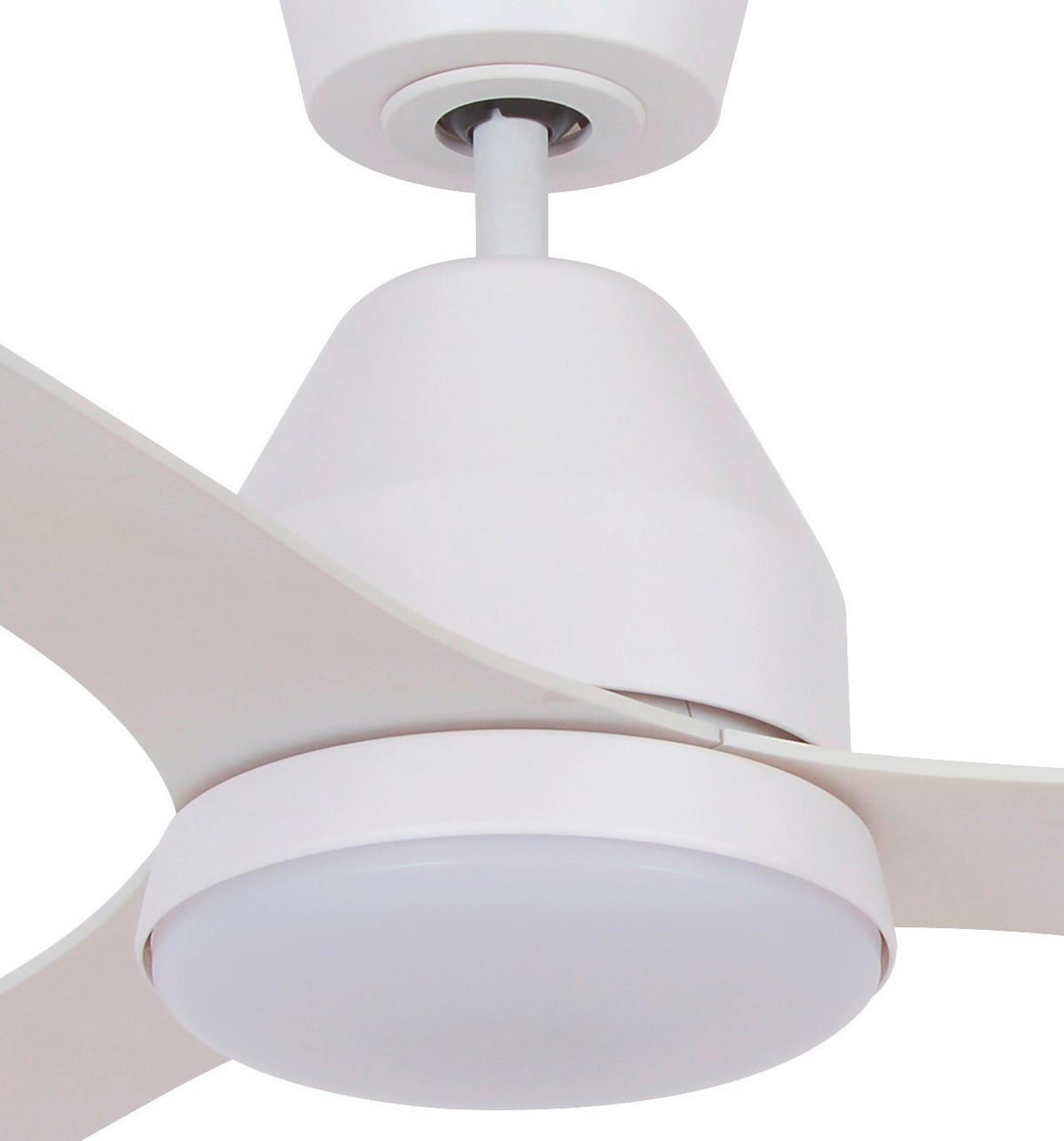 DECKENVENTILATOR 18 W  142/33 cm    - Weiss, Basics, Kunststoff (142/33cm) - P & B