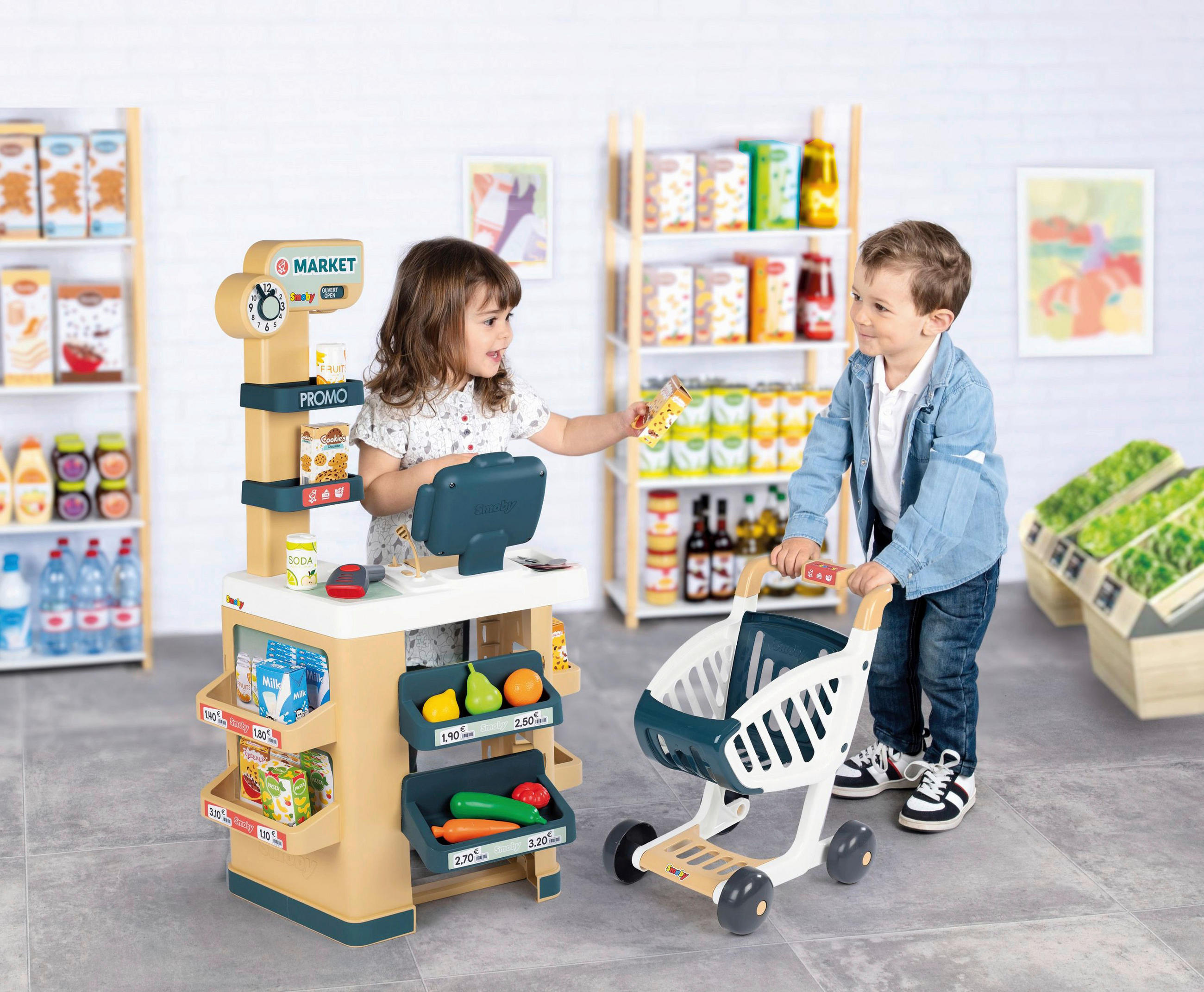 KAUFLADEN - Multicolor, Basics, Kunststoff (20/49,70/65,50cm) - SMOBY