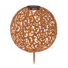SOLARLEUCHTE - Rostfarben, Basics, Metall (28,5/40cm) - Globo