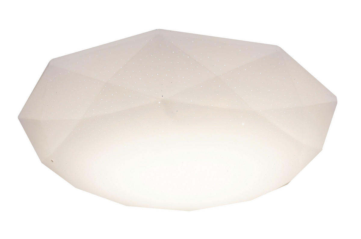 LED-TAKLAMPA 16 W 51/51/11 cm  - vit, Basics, metall (51/51/11cm)