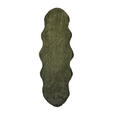 KUNSTFELL 60/180 cm Grün  - Grün, Basics, Fell/Textil (60/180cm) - Ambia Home