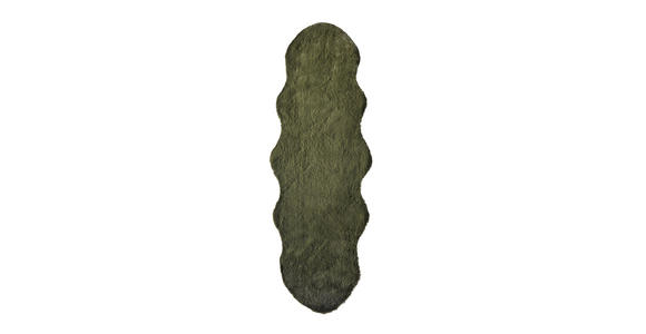 KUNSTFELL 60/180 cm Grün - Grün, Basics, Fell/Textil (60/180cm) - Ambia Home