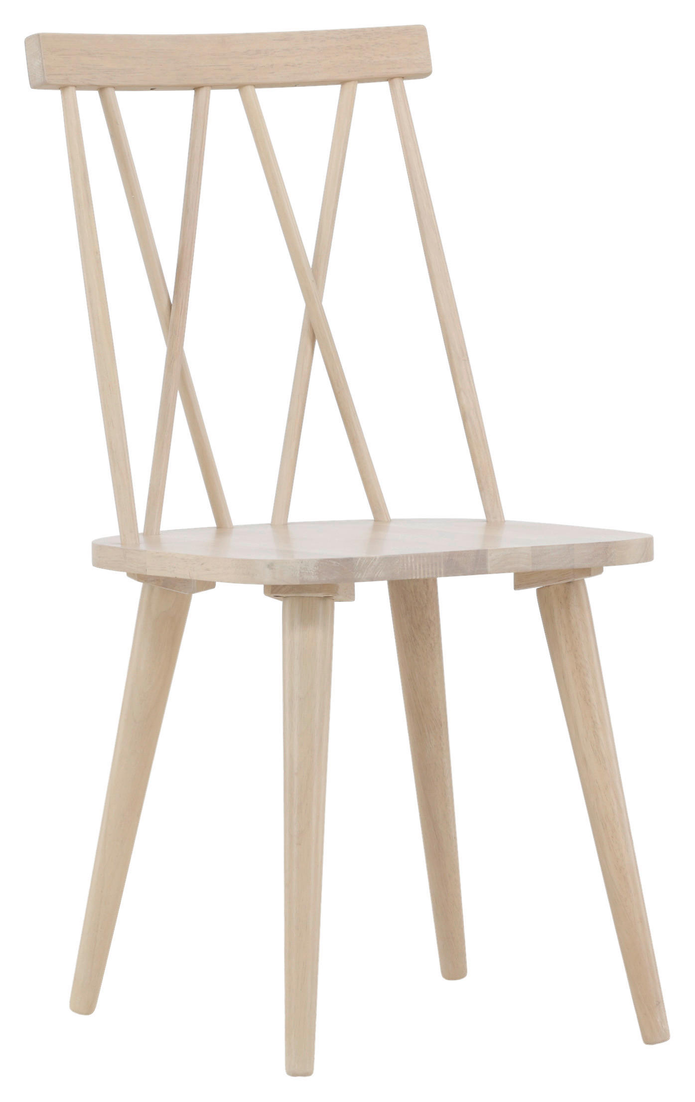 STOLSET 2 styck  - vit, Design, trä (43/88/50cm) - Livetastic
