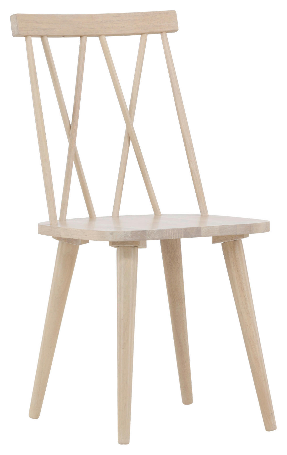 STUHL-SET 2 Stück  in  - Weiß, Design, Holz (43/88/50cm) - Livetastic