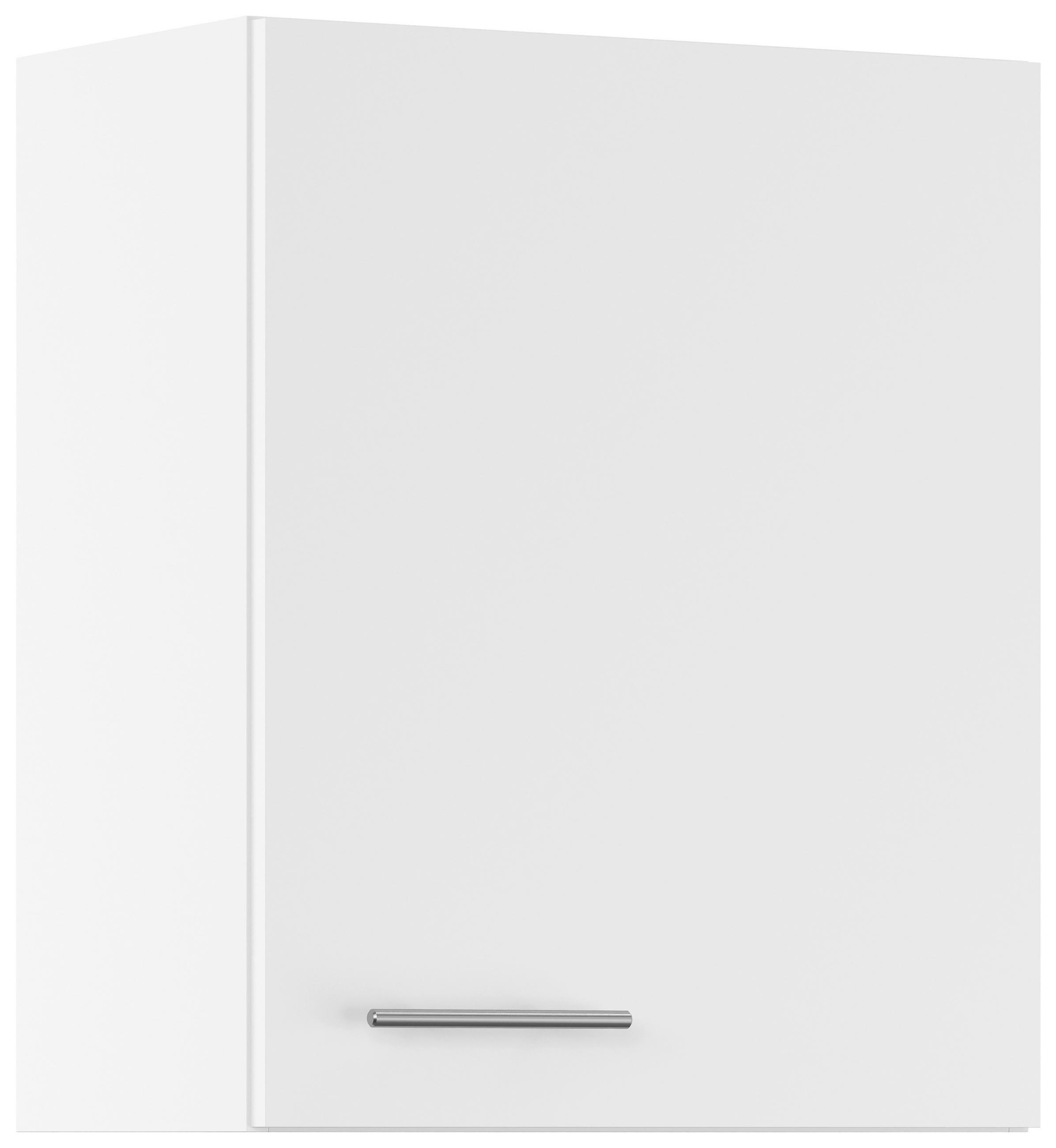 KÜCHENOBERSCHRANK 60/72,3/34,2 cm  in Weiß  - Edelstahlfarben/Weiß, Basics, Holzwerkstoff/Metall (60/72,3/34,2cm) - Impuls