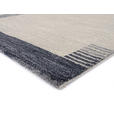 WEBTEPPICH 65/130 cm Palazzo Lobo Blau, Grau  - Blau/Grau, KONVENTIONELL, Textil (65/130cm) - Novel
