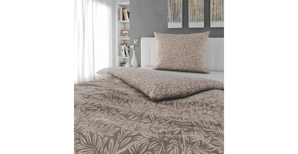 BETTWÄSCHE Satin 140/200 cm  - Beige, Design, Textil (140/200cm) - Novel