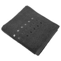 RUČNÍK, 50/100 cm, barvy grafitu - barvy grafitu, Basics, textil (50/100cm) - Esposa