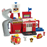 PARKGARAGE - Rot/Multicolor, Basics, Kunststoff (45/33/12,8cm) - Vtech