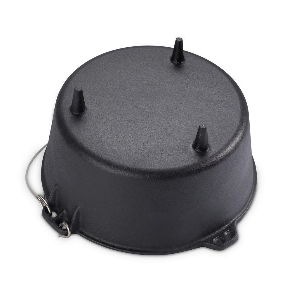 Thumbnail - Echtwerk Dutch-Oven-Set, Schwarz, Metall, 2-teilig, 31.5x21x31.5 cm, Grills & Outdoor-Küchen, Grillzubehör