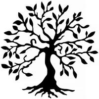 METALLBILD  - Schwarz, Basics, Metall (60/60cm)