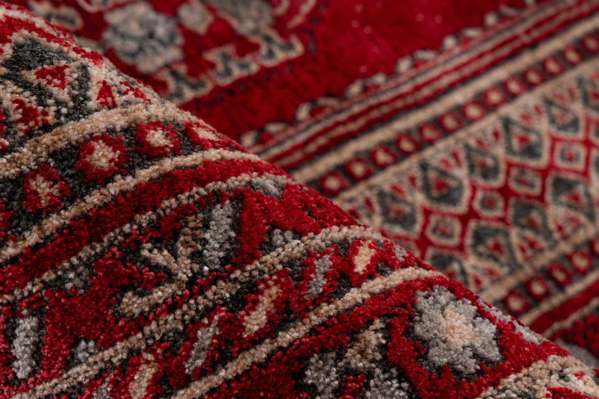 SZŐNYEG   - piros, Design, műanyag/textil (120/170cm)
