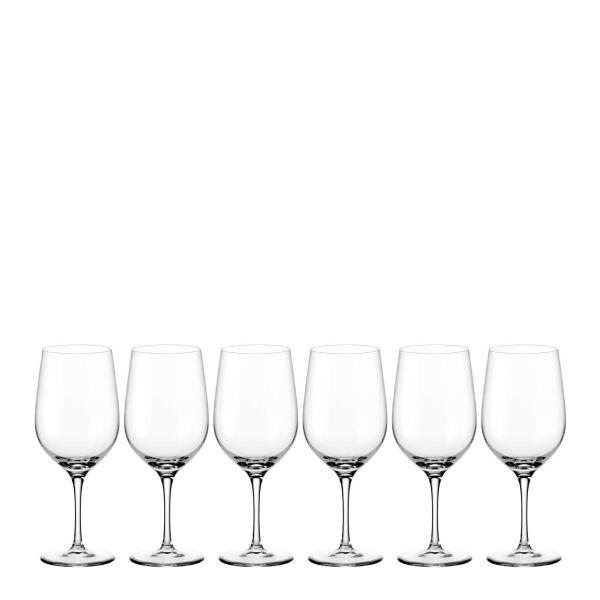 GLÄSERSET Ciao+ 6-teilig  - Klar, Basics, Glas (29,4/23,2/19,6cm) - Leonardo