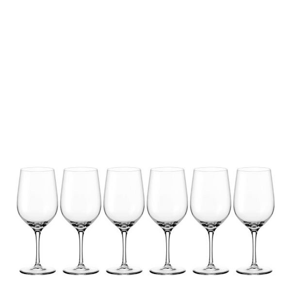 GLÄSERSET Ciao+ 6-teilig  - Klar, Basics, Glas (29,4/23,2/19,6cm) - Leonardo