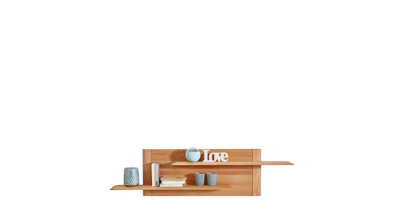 WANDBOARD in 150,5/40/27 cm Buchefarben - Buchefarben, KONVENTIONELL, Holz (150,5/40/27cm) - Cantus