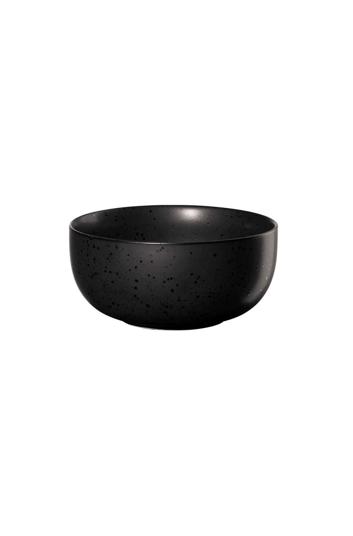 SNACKSCHALE coppa kuro 11 cm  - Schwarz, Design, Keramik (11cm) - ASA
